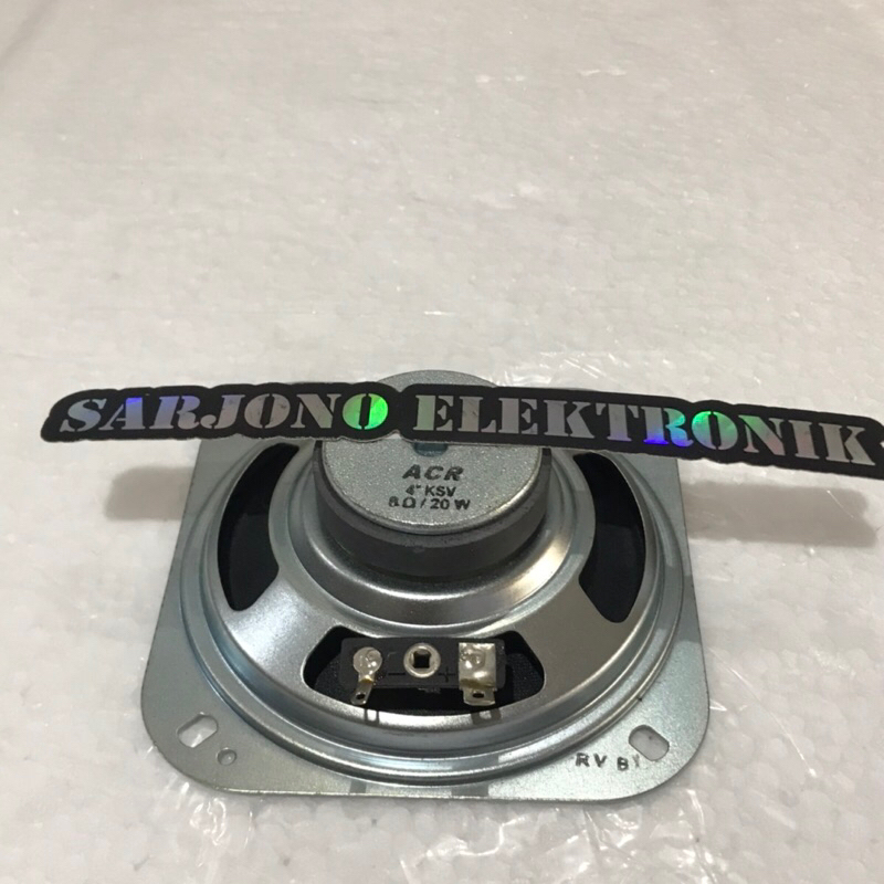 SPEAKER ACR 4 INCH KSV FULL RANGE