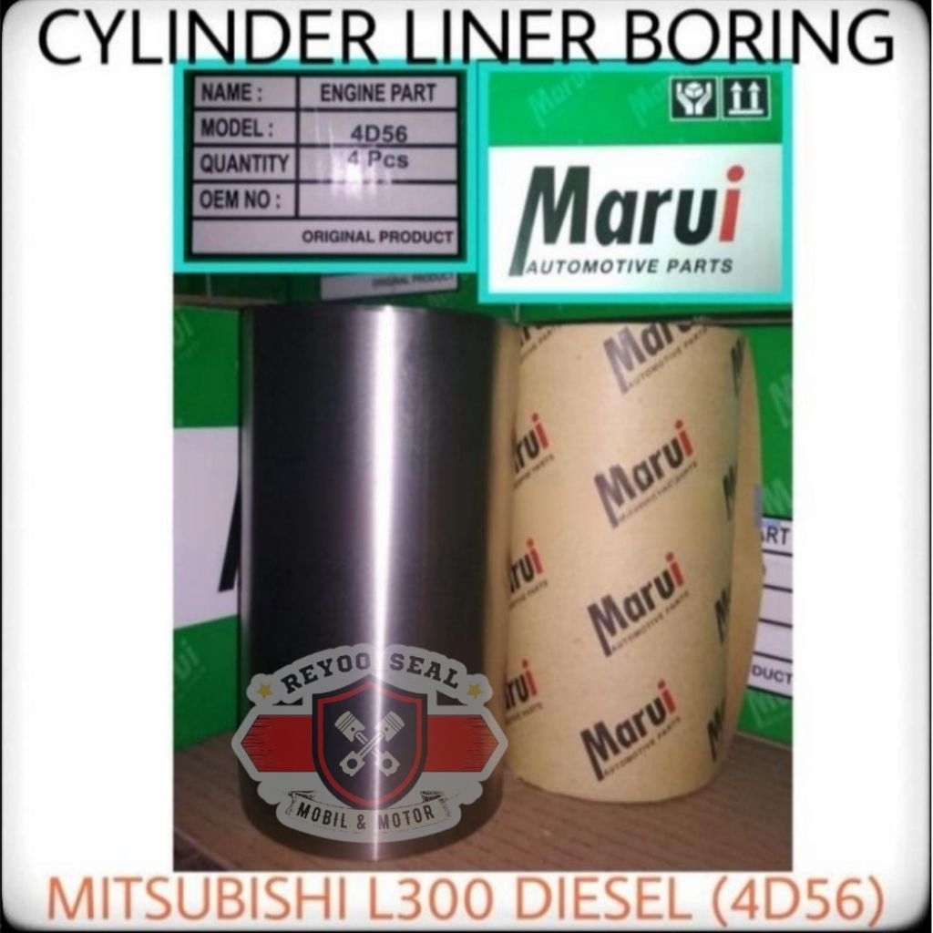 CYLINDER LINER BORING LINER MARUI MITSUBISHI L300 DIESEL (4D56)