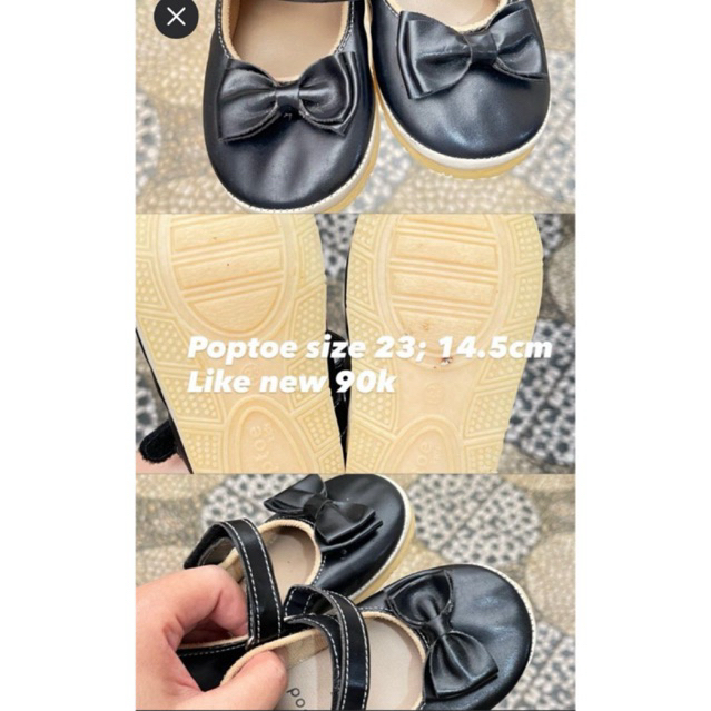 Poptoe preloved sepatu anak sandal anak