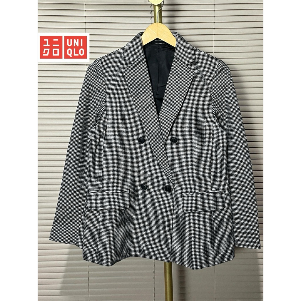 BLAZER SEMI TWEED HS UNIQLO