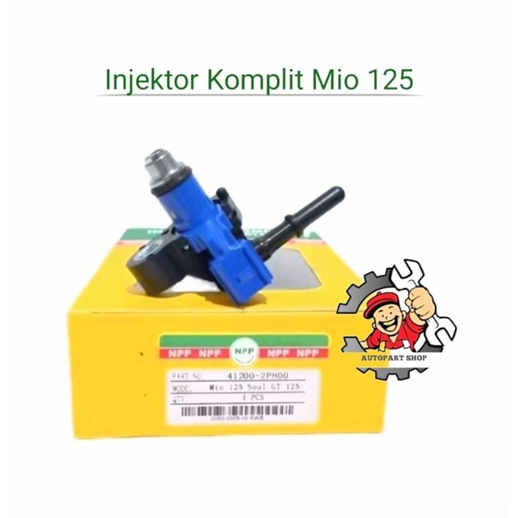 Injektor Komplit Mio m3, Soul GT, Mio S, Mio Z, dijamin 100% Original NPP Jepang
