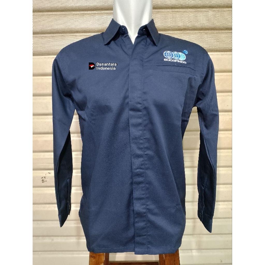 Kemeja Danantara Sucofindo Seragam Sucofindo Nevy Panjang