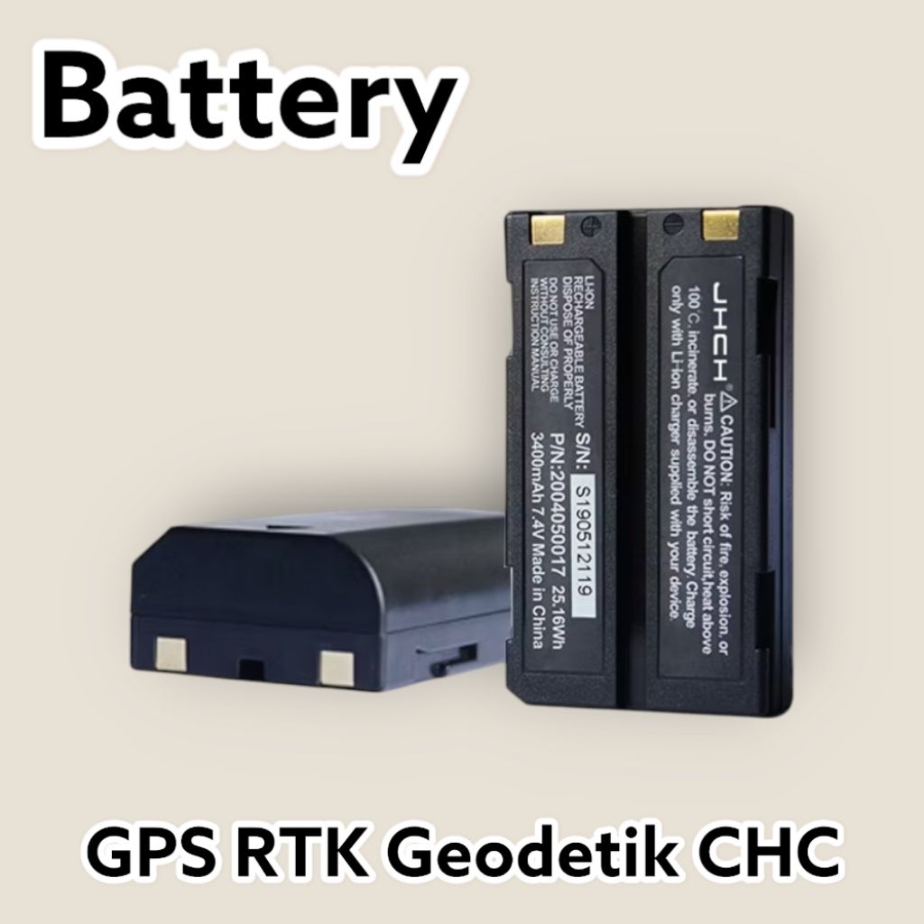 Batteray Untuk GPS Geodetik CHC i50/chc i70