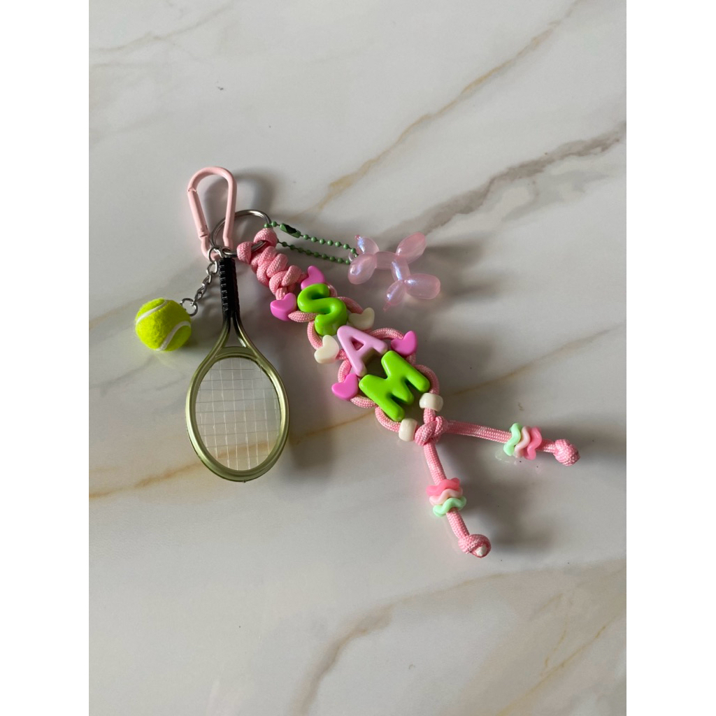 Bag charm tennis/ ganci tennis/ tennis charm