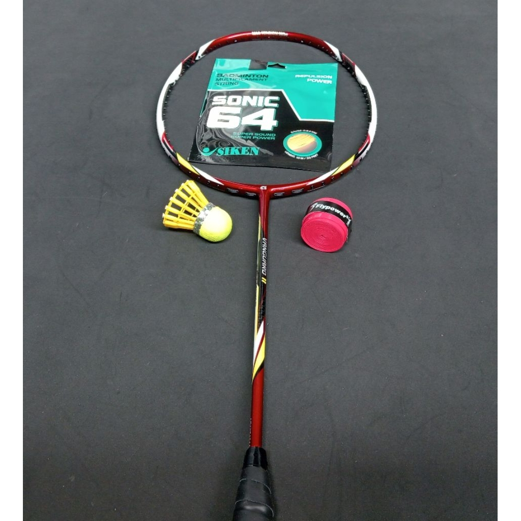 Raket badminton baru new original apacs vanguard 11 (merah)