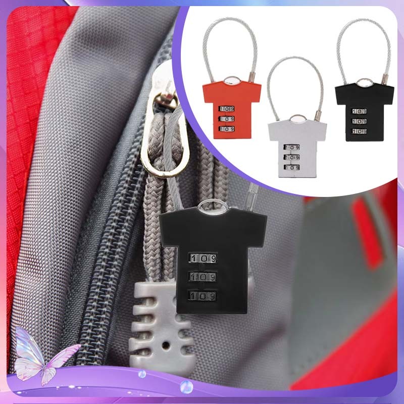 Gembok Digital Gembok Kode Angka Kecil Gembok Kombinasi Angka Kunci Gembok Kode Angka