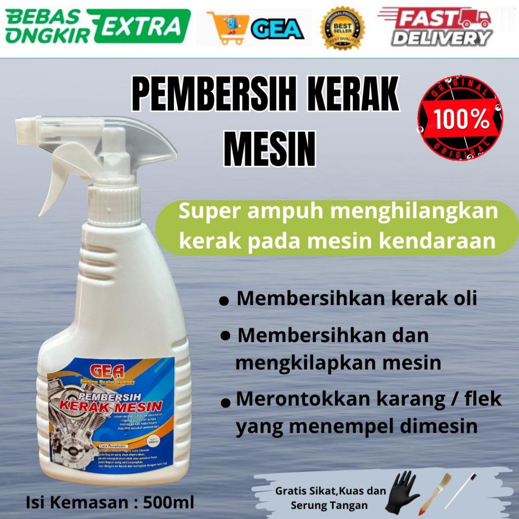 Pembersih Kerak Mesin Mobil Motor perontok kerak pengkilap mesin
