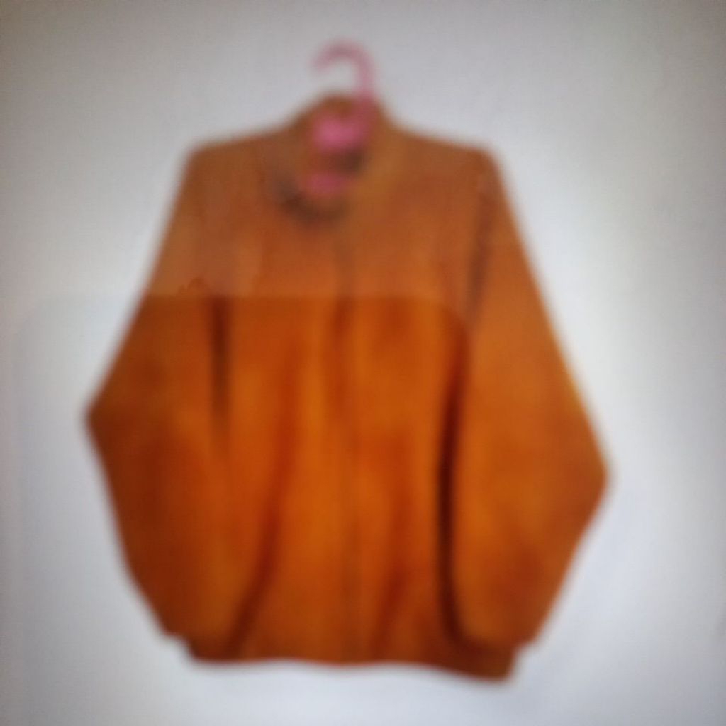 Jaket uniqlo fleece gold