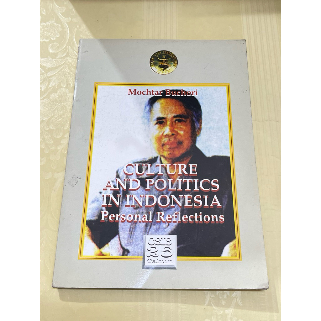 Buku CULTURE AND POLITICS IN INDONESIA Personal Reflections by Mochtar Buchori