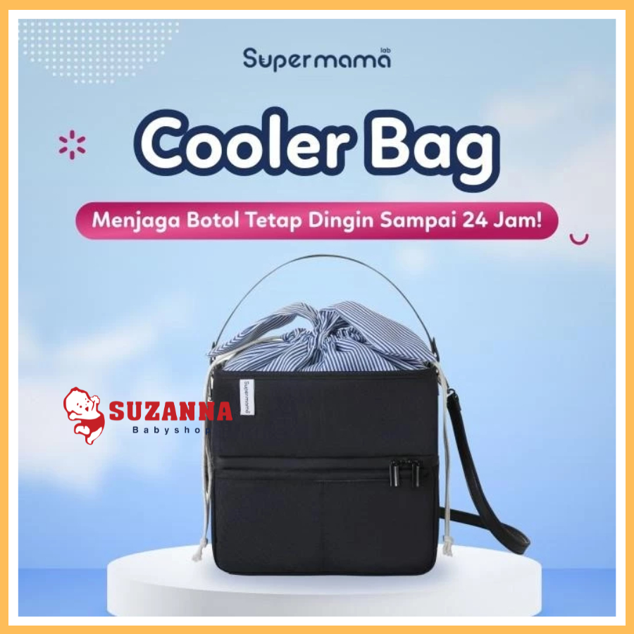 Supermama Lab Original Cooler Bag | Tas Pendingin Susu LJ