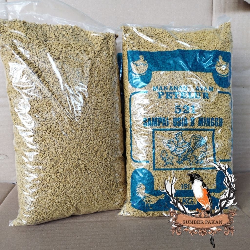 BURAS (1KG) 521 PAKAN AYAM