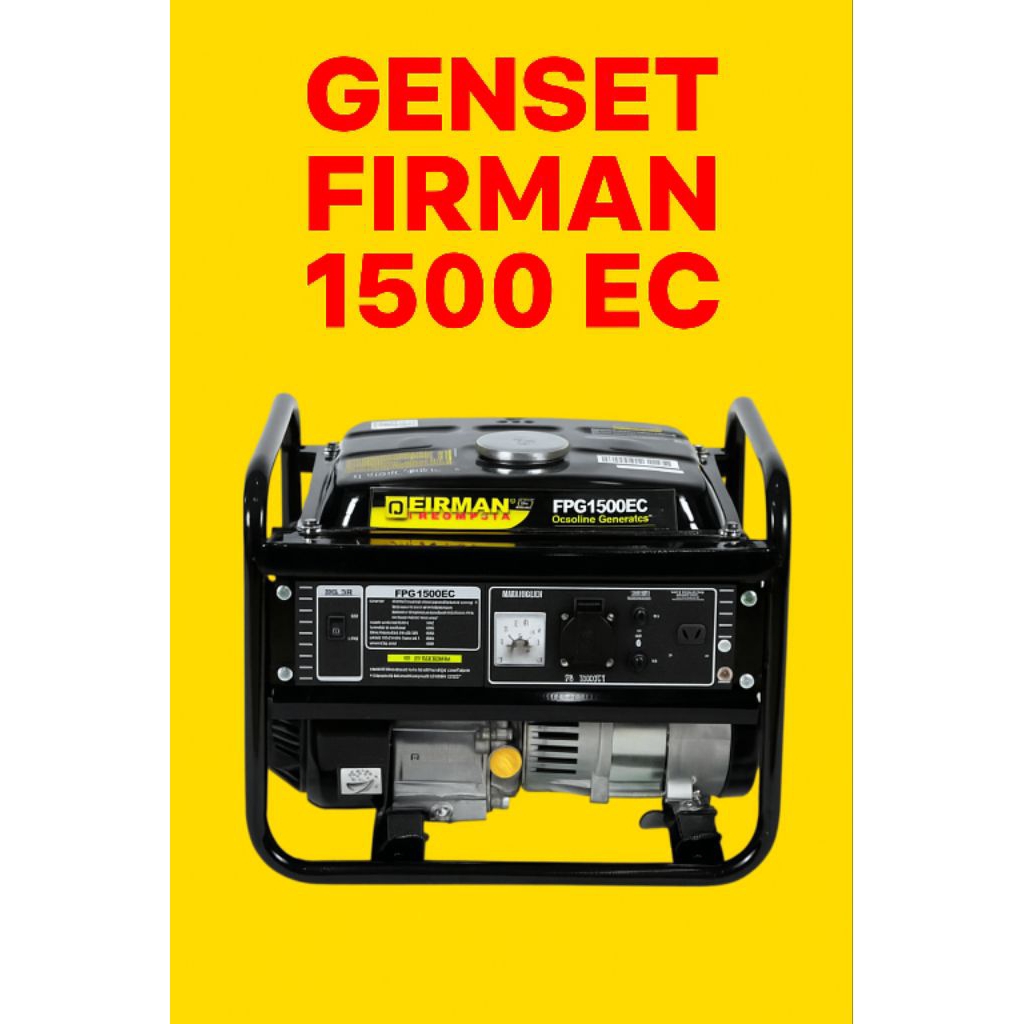 GENSET FIRMAN 1500 EC BERSIH 950 WATT MURAH