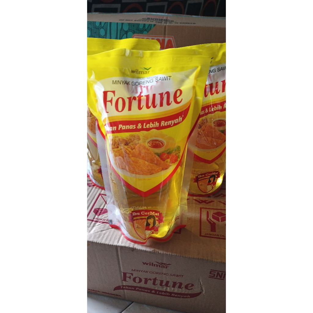 fortune  minyak goreng sawit 800ml wilmar