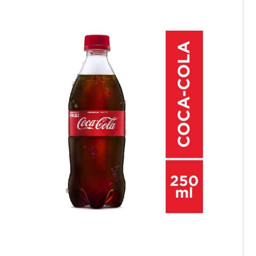 COCA COLA BOTOL 250 ML / COCA COLA BOTOL 390 ML