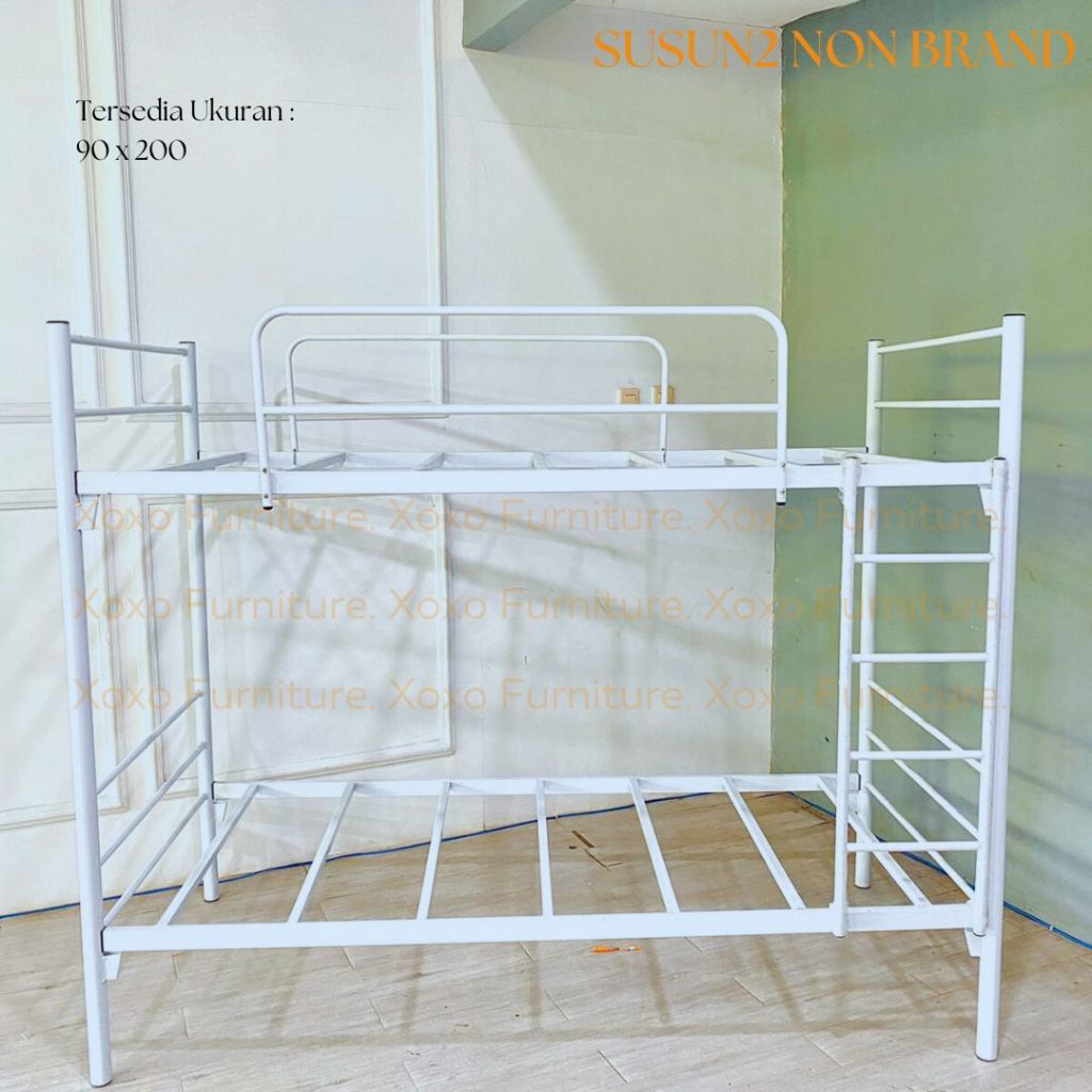 Susun  2 Ranjang Besi Minimalis Knockdown