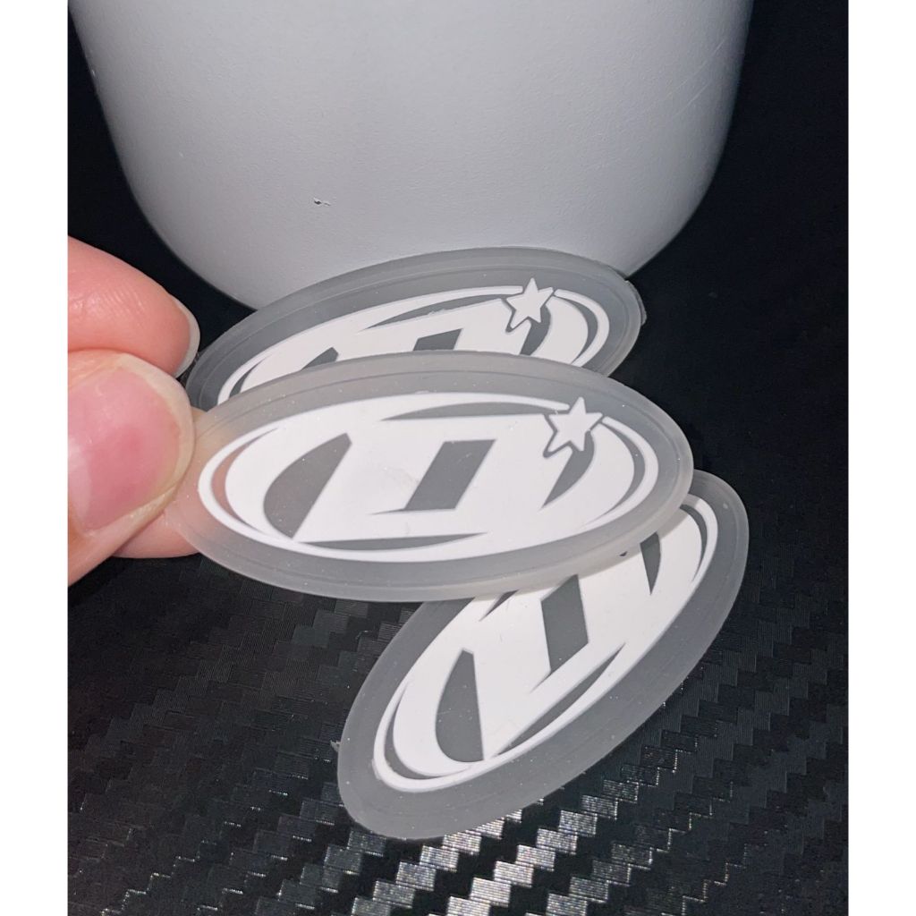 custom patch label karet rubber jahit | kostum patch label rubber