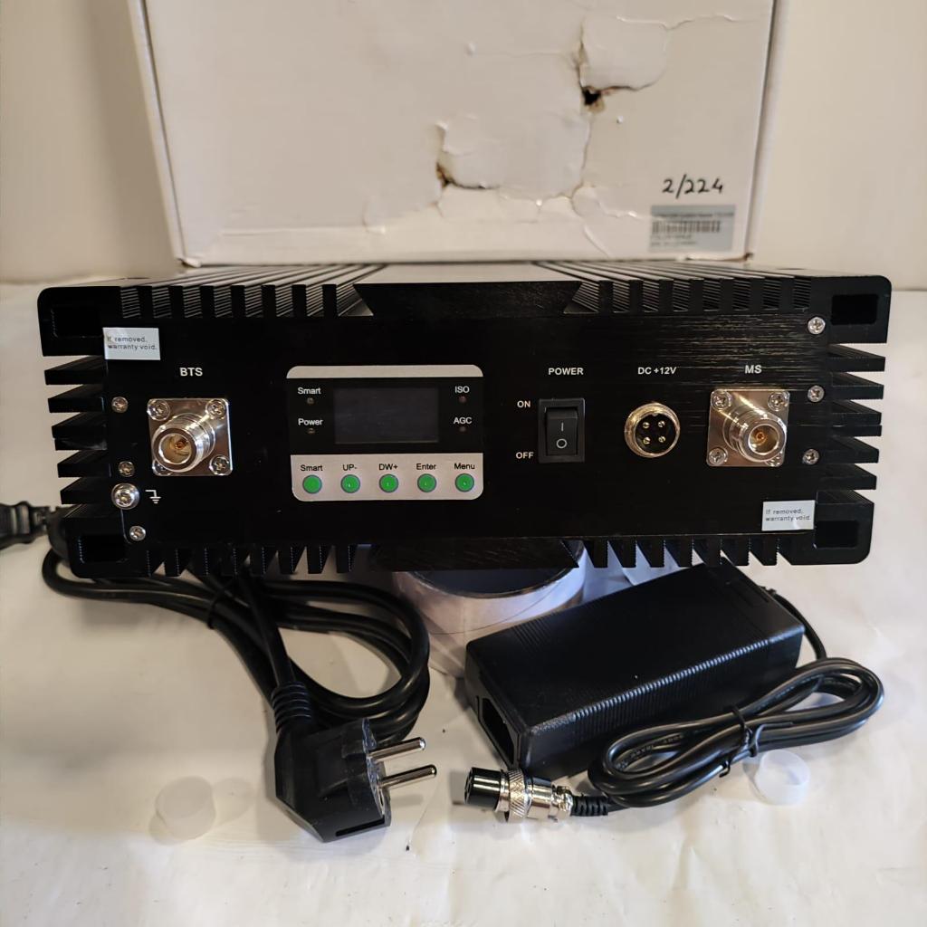 GSM REPEATER BOOSTER AMPLITEC 20dBm 1800 2100 Mhz DCS WCDMA Dual Band 3G 4G 5G