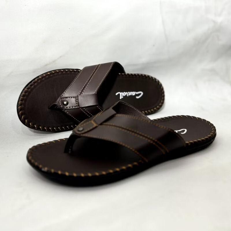 Sandal Japit Carvil/sandal pria japit carvil/sandal kondangan carvil
