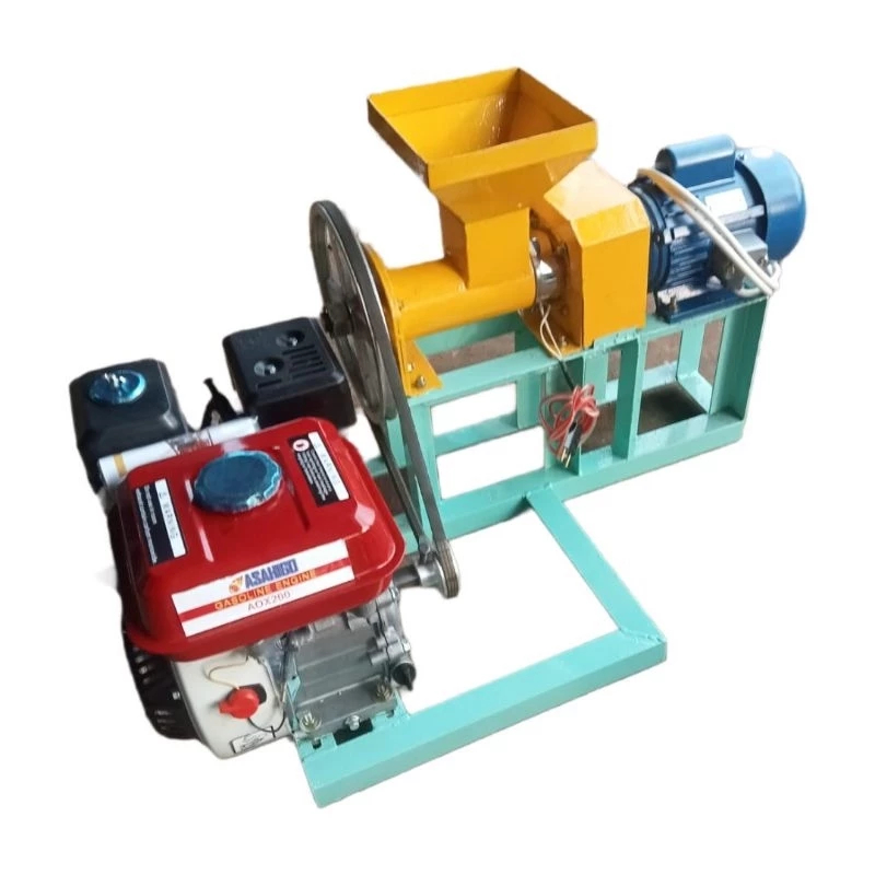 Mesin Extruder Pencetak Pelet Bulat Dan Apung / Mesin Pelet Apung