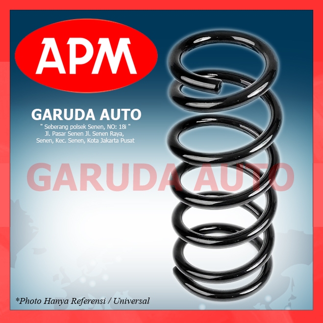 PER KEONG / STANDART COIL SPRING APM TOYOTA Kijang Innova BENSIN /  DIESEL BAGIAN belakang TAHUN 200