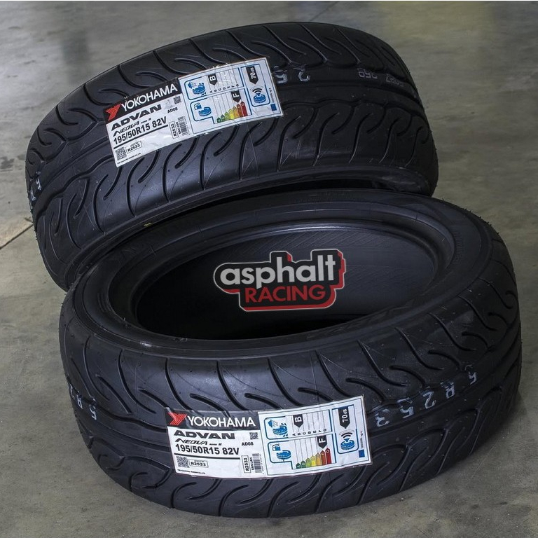 BAN MOBIL TUBLES 195/50 R15 YOKOHAMA ADVAN NEOVA-AD08R 195 50 R15