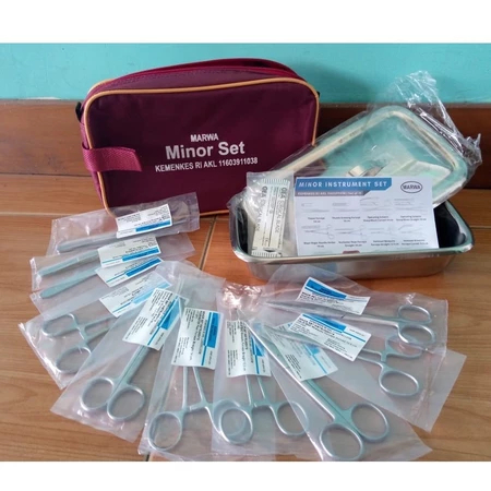 MARWA Minor Set AKL / Instrumen Set Bedah Minor