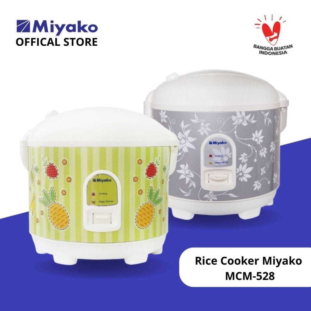 MAGIC COM /  RICE COOKER /  MAGIC COM MIYAKO 1,8 LITER 3 IN 1 MCM 528