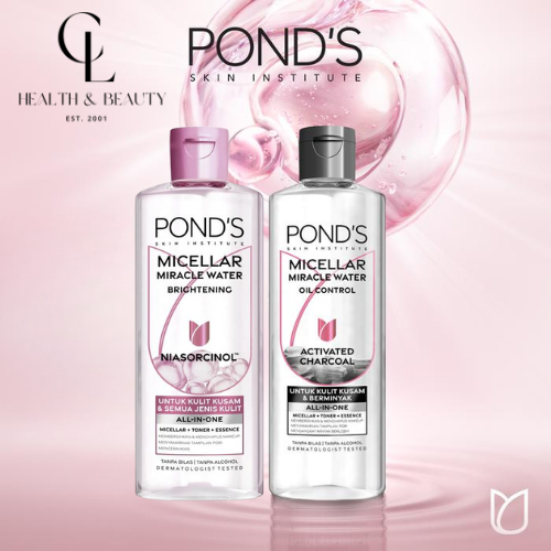 POND's Micellar Miracle Water Brightening - POND's Micellar Miracle Water Oil Control