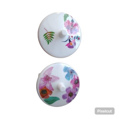 Glass Cover Tutup Gelas Motif Onyx Minum Melamin Premium Onyx Diameter 8.9CM Tutup Gelas Motif Cafe 