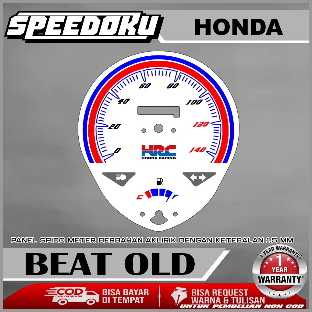 PAPAN SPEEDOMETER CUSTOM BEAT OLD