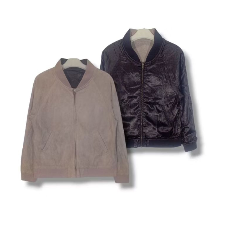 BACK NUMBER Woman Bomber Jacket Size tag L (P60xL51/LD102)