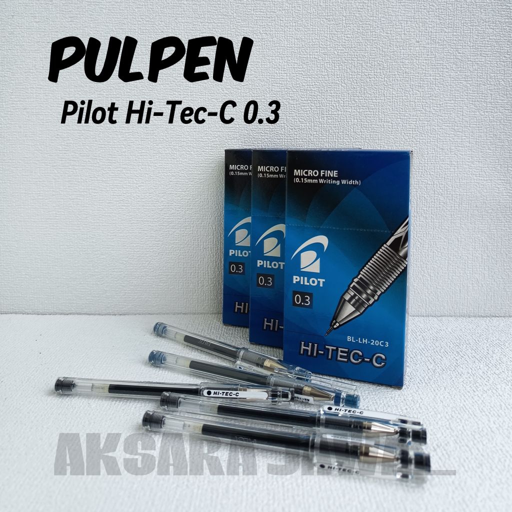( 1 pcs ) Pulpen Hi Tec C 0.3 Pilot Hi Tech 0.3 Hitec C