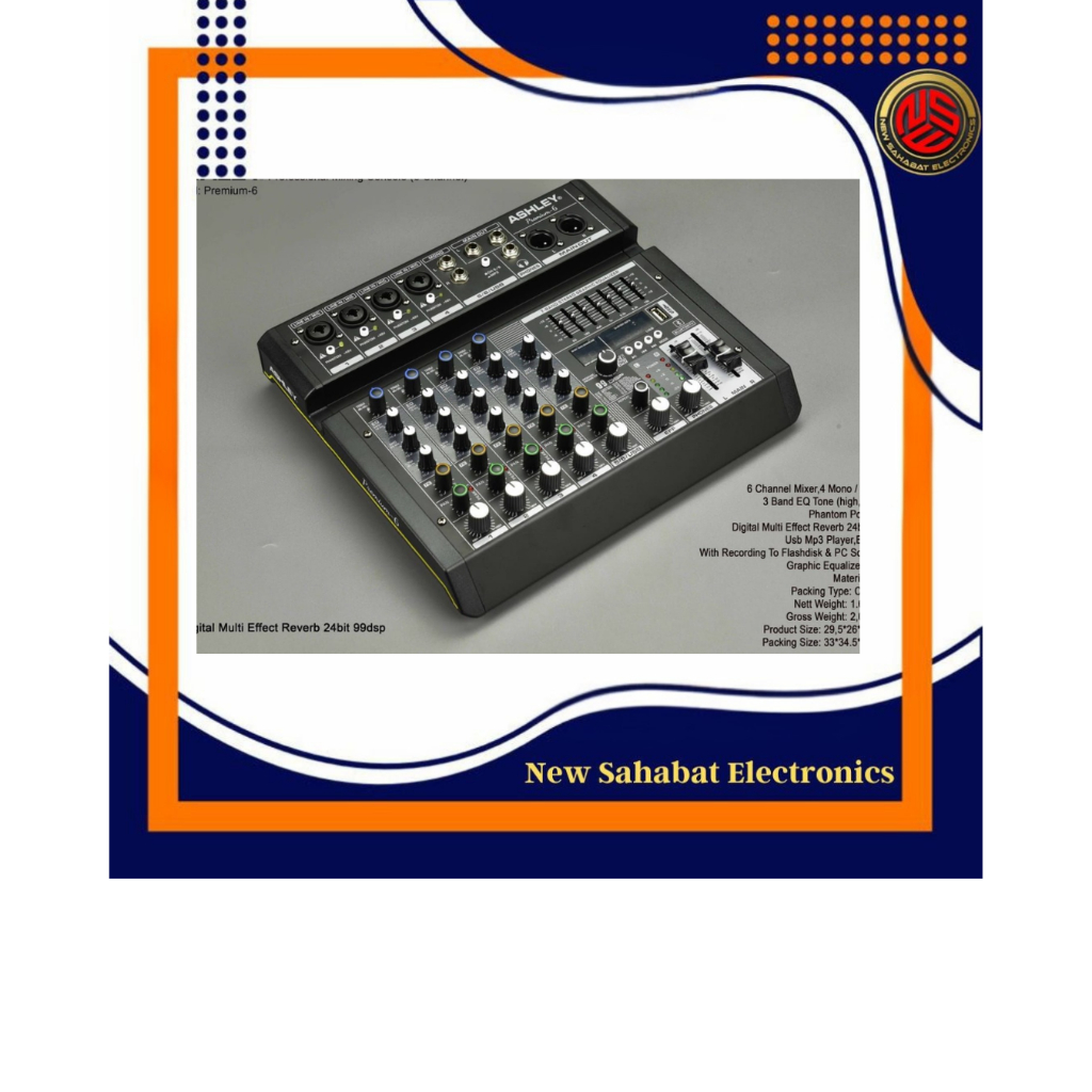 Mixer ASHLEY PREMIUM-6