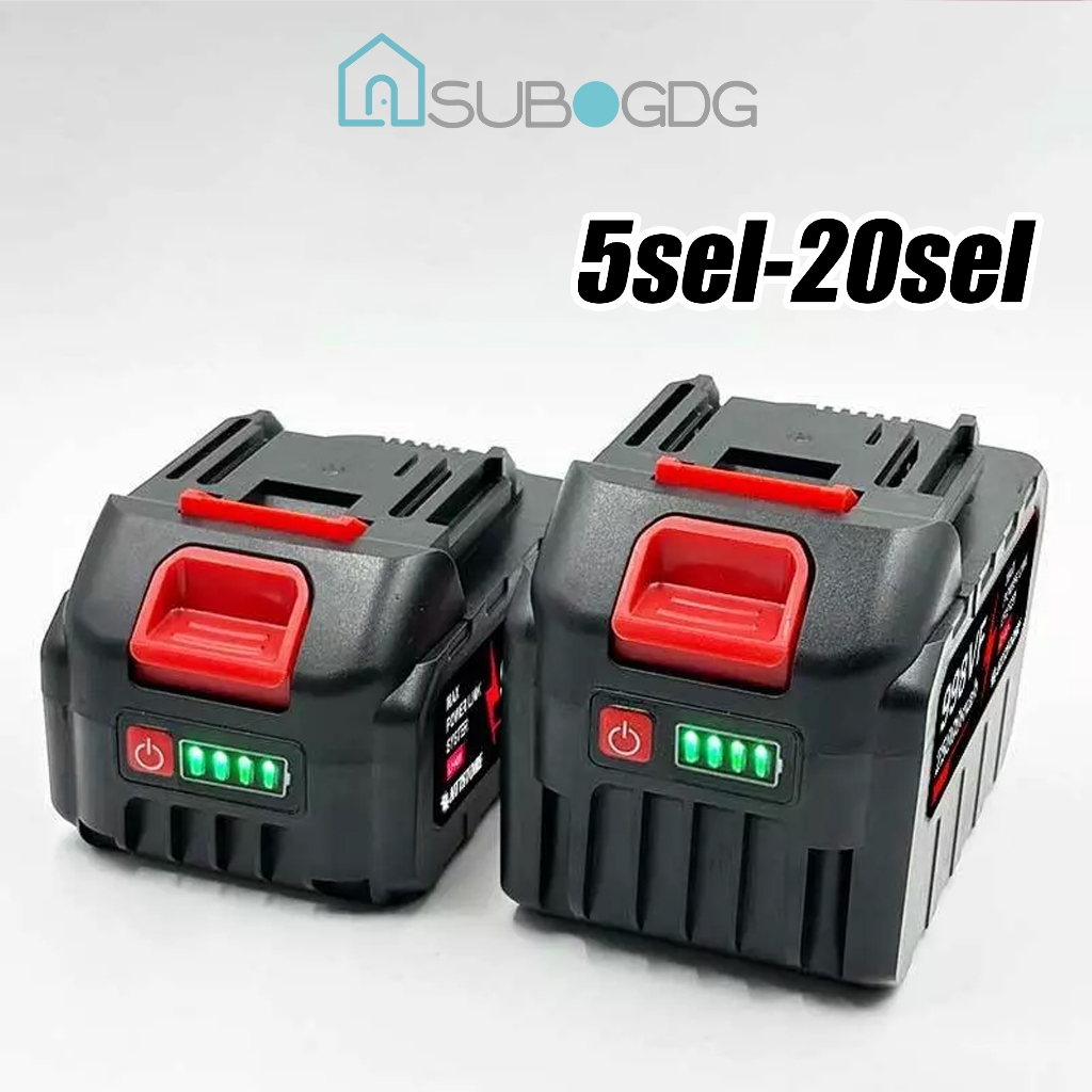 SUBOGDG  MT-21V 5/10/20Sel 40000mah Bor Baterai Makita For Lithium Tools Batre Impact Baterai Batter