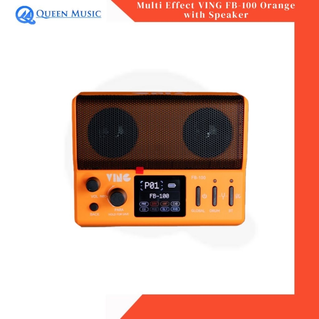 VING FB100 - VING FLYBRO FB100 MULTI EFFECT PROCESSOR WITH SPEAKER & BLUETOOTH