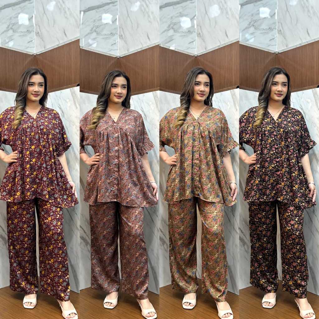 KANAYA ONESET BY HAWET BAHAN RAYON PREMIUM SETCEL BUNGA SIZE JUMBO