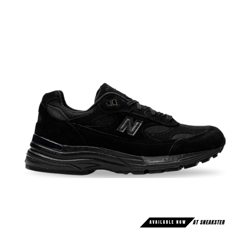 SneAKStER - Sepatu NB 992 Balance Triple Black Authentic Sneakers