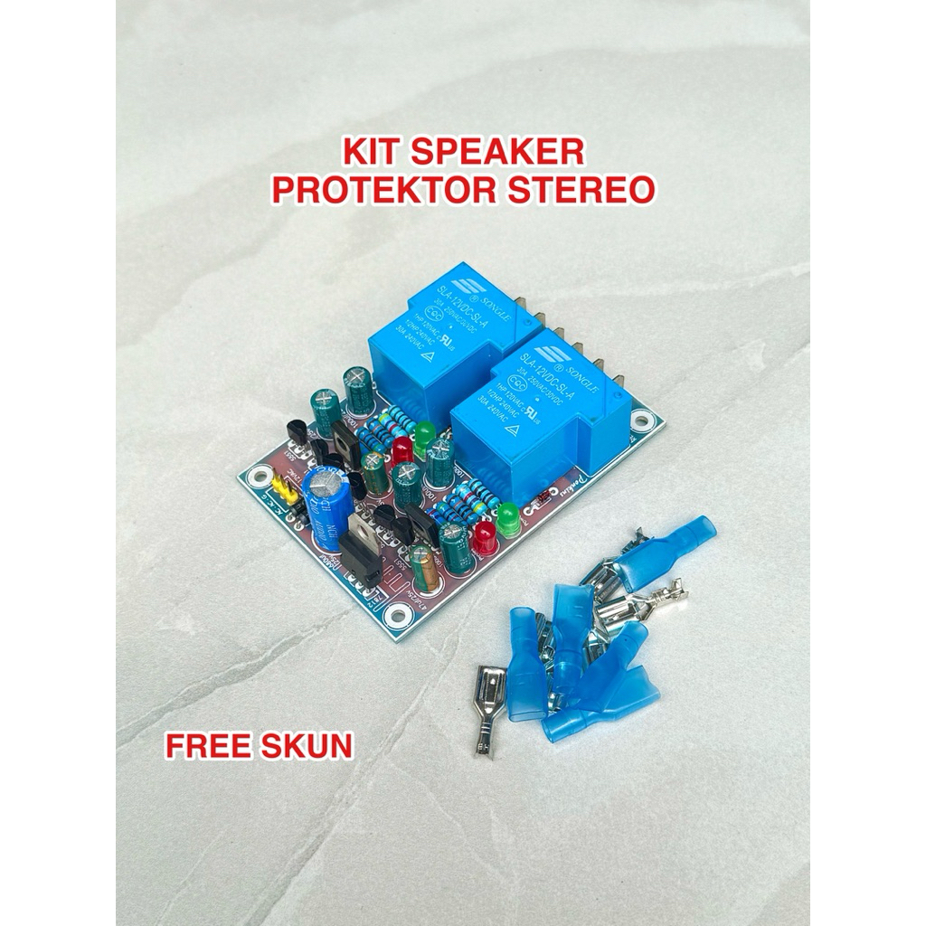 Speaker Protektor Stereo PCB Fiber Anti jedug
