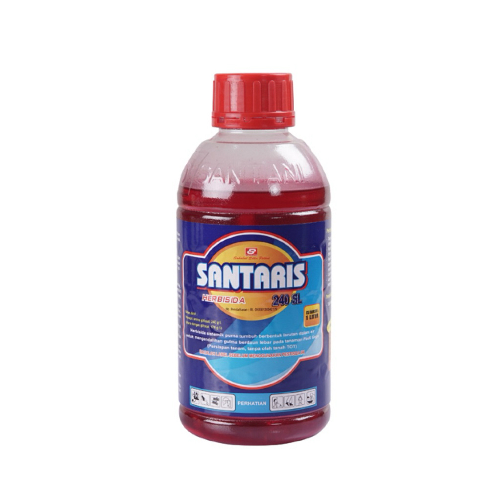SANTARIS 240 SL - Herbisida Sistemik Purna Tumbuh Larutan Air untuk Mengendalikan Gulma Berdaun Leba