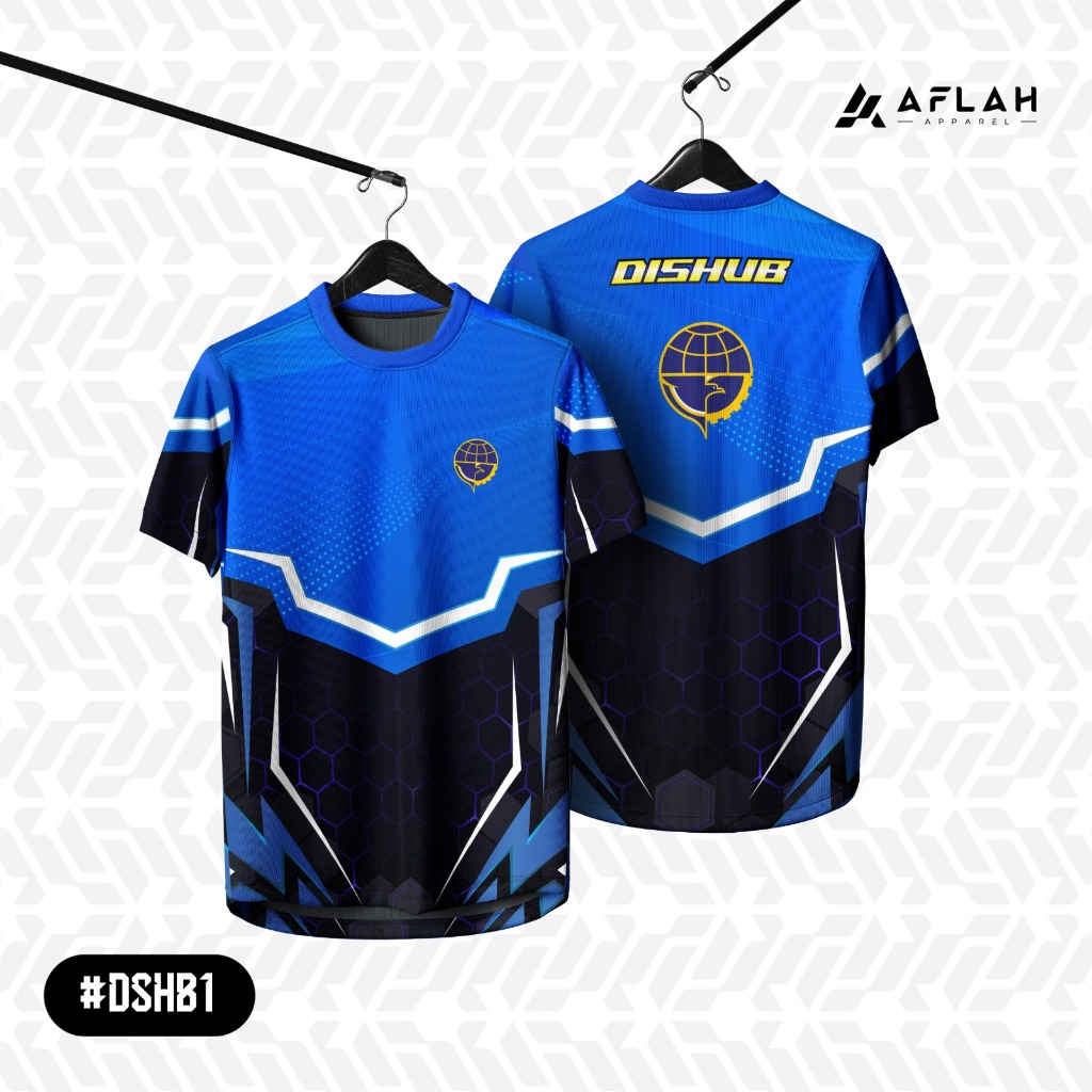 JERSEY DISHUB DINAS PERHUBUNGAN FULLPRINTING DRYFIT MILANO