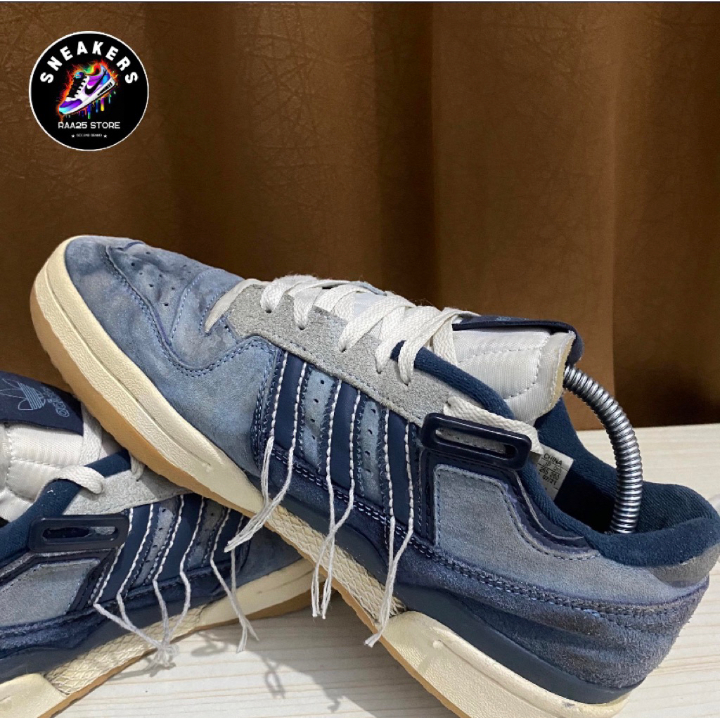 Sepatu second Adidas originals Forum 84 Blue Size 42