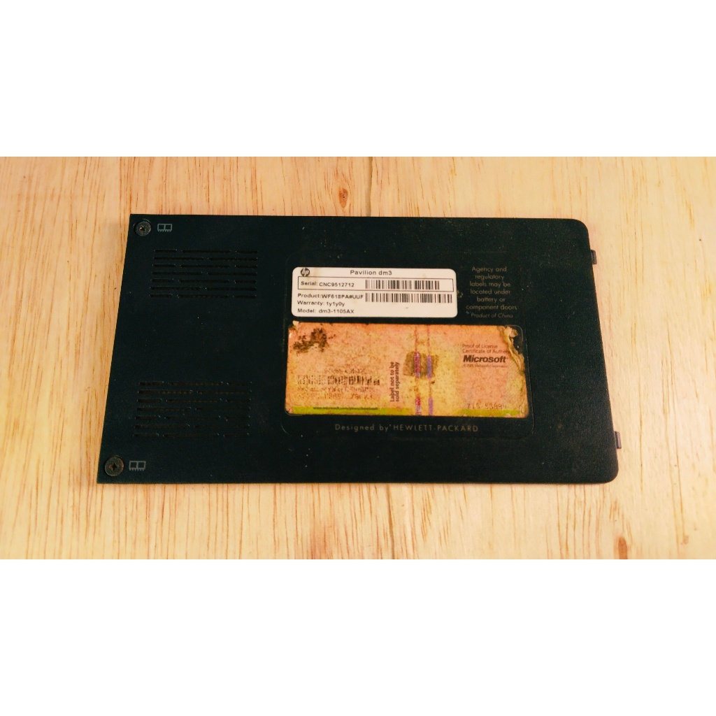 Casing Tutup Memory RAM Laptop HP PAVILION DM3 DM3-1000 DM3-1020EA