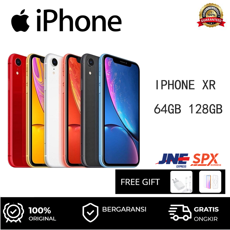 HP APPLE iPHONE XR 128GB | 64GB IPXR  Original Mulus Second inter Good Condition No Minus HPXR