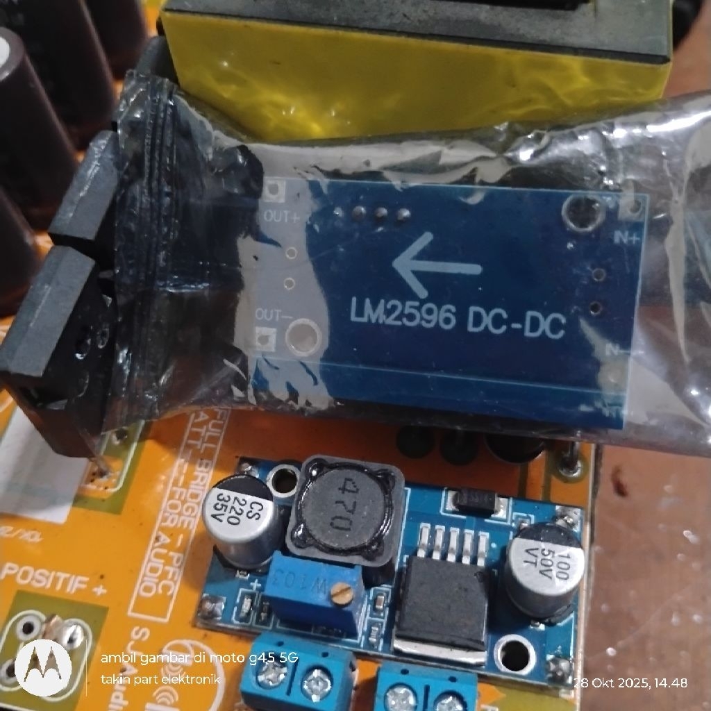 step down lm2596 dc to dc