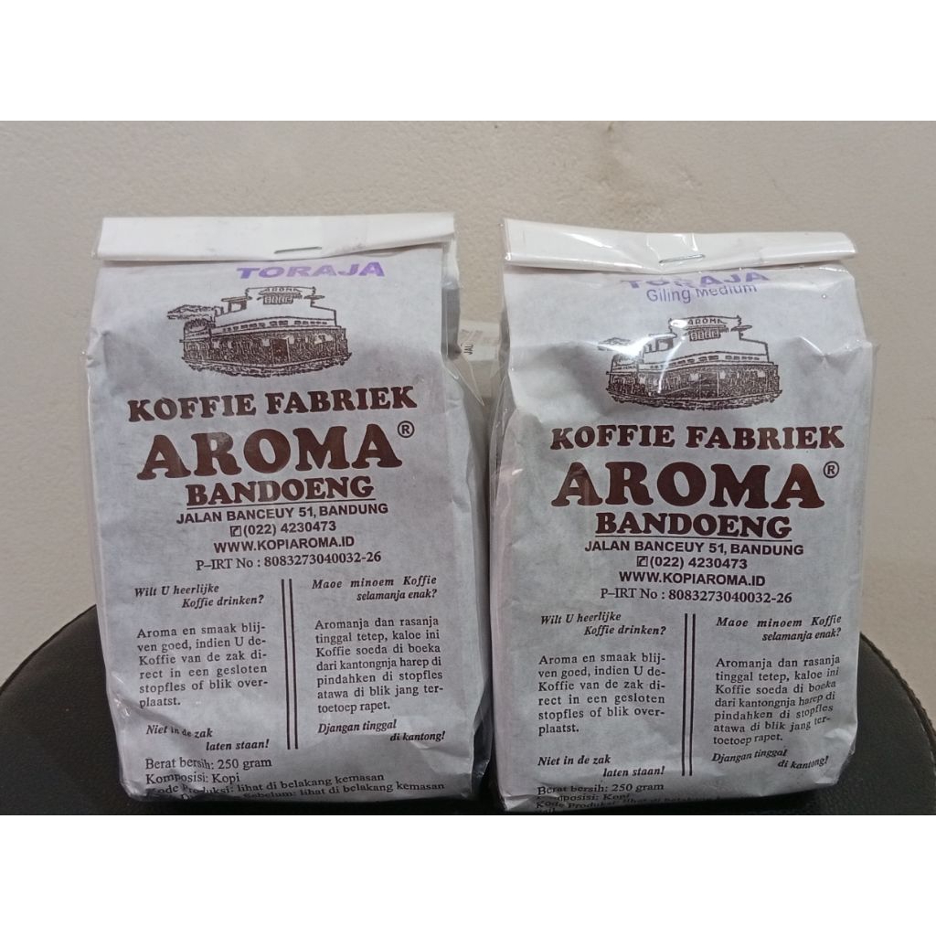 Kopi Aroma Banceuy Bandung Varian Toraja 250 gram