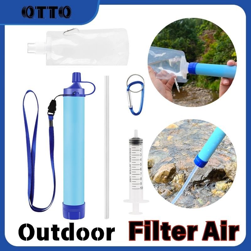 Penyaring Air Outdoor/Pemurni Air Darurat Survival /Filter Air Minum Portable-Langsung Minum dari Su