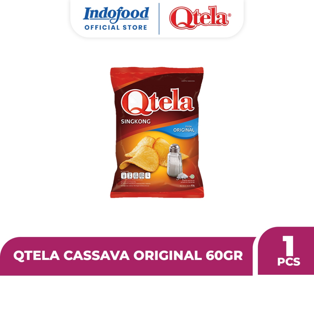 Qtela Singkong Original 60 Gr