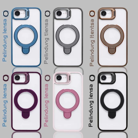 Case Stand Magsafe HD 319 iPhone 16 | 16 pro | 16E | 16 pro max | 17 | 17 pro | 17 air | 17 pro max 