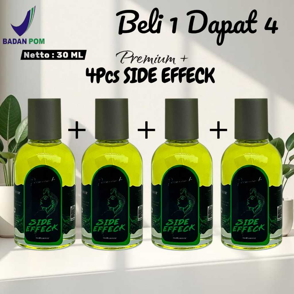 Beli 1 Dapat 4 Parfum H R N Y SIDE EFFECT Eau De Perfume Parfum Viral Murah Wangi dan Tahan Lama Sid