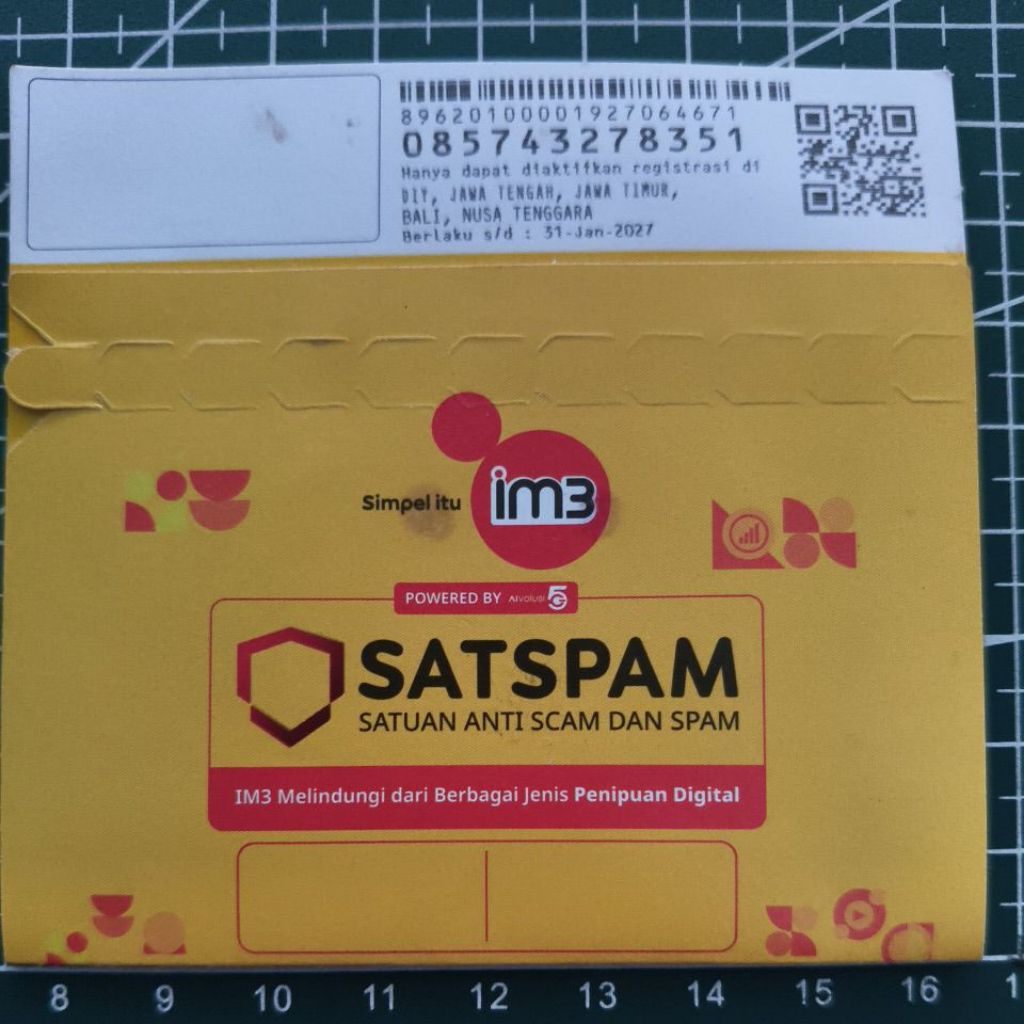 PERDANA INDOSAT FREEDOM INTERNET 3GB (SEGEL)